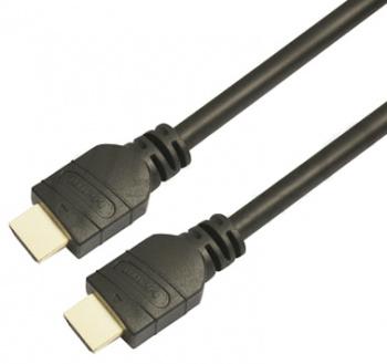 Кабель аудио-видео LAZSO WH-111 HDMI m /HDMI m 35м. позолоч.конт. черный WH-111 35M