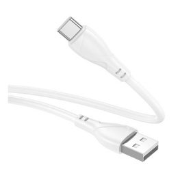 BOROFONE BX121/ USB кабель Type-C/ 1m/ 3A/ белый (B-23078)