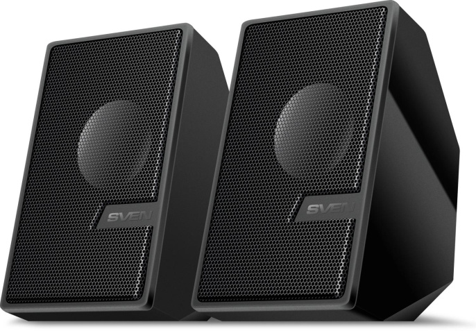 Колонки Bluetooth Sven 340,  2.0,  черный [sv-021399]