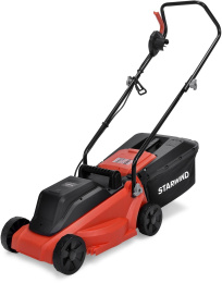 Газонокосилка электрическая StarWind ELM-1200,  32см, несамоходная