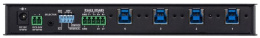 KVM-коммутатор ATEN US3344I-AT 4 x 4 USB 3.2 Gen 1 Industrial Hub Switch