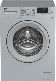 Стиральная машина Beko WSRE6512ZSS, с фронтальной загрузкой, 6кг, 1000об/мин, с паром