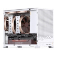 Корпус без блока питания Case JONSBO D32 PRO, Mini-Tower, TG, no fan, 2xUSB-A 3.2 + 1xUSB-C 3.2, mATX, mDTX, mITX White (D32 PRO White)