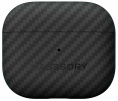 Чехол Magssory для AirPods 4 CFB032 материал: кевлар, толщина: 0.2 мм, вес: 10 г, цвет: черный