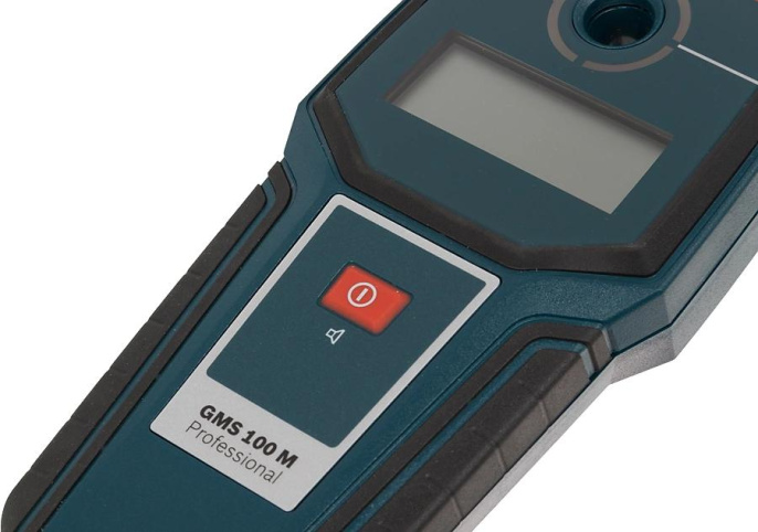 Детектор металла Bosch GMS 100 M синий/черный 0601081100