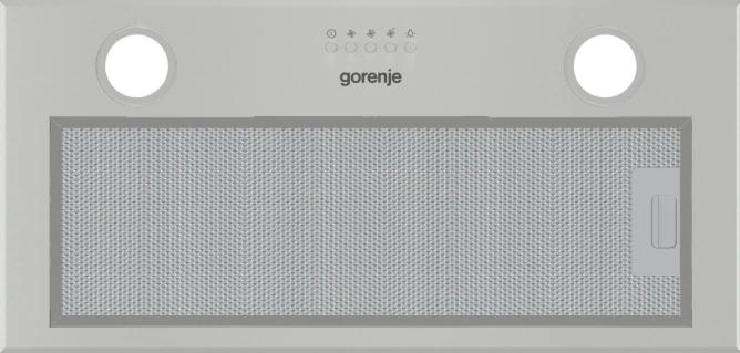 Вытяжка встраиваемая Gorenje BHI626E6X нержавеющая сталь управление: кнопочное (1 мотор)