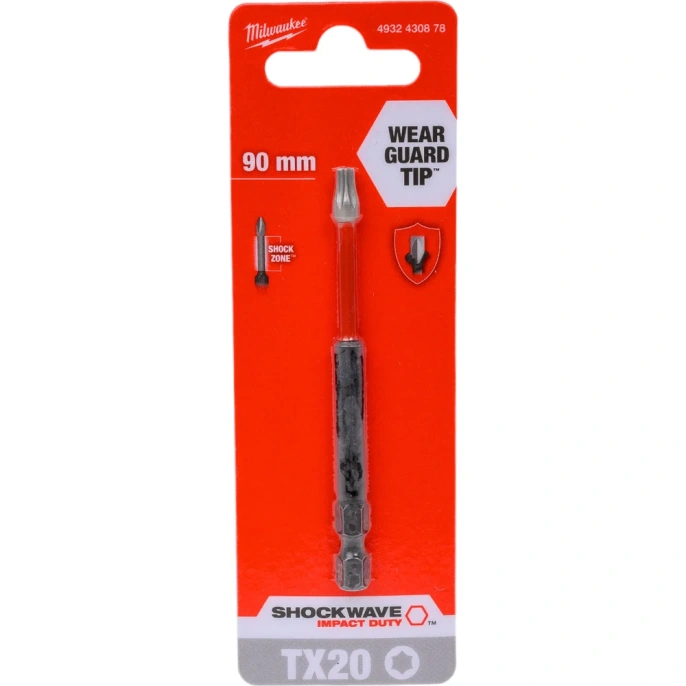 Насадка SHOCKWAVE (TX20; 90 мм) Milwaukee 4932430878