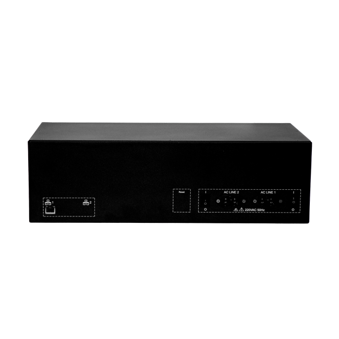 Управляемый USB over IP концентратор DistKontrolUSB-32 3.0 с 32 портами USB c 2 блоками питания