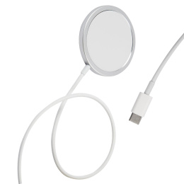 Беспроводное зарядное устройство Redline Qi-13, USB-C, 12Вт, 1A, белый [ут000023447]