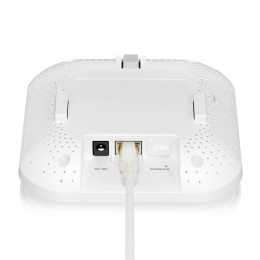 Точка доступа/ Точка доступа Zyxel NebulaFlex NWA90AX PRO, WiFi 6, 802.11a/b/g/n/ac/ax 2,4 и 5 ГГц , MU-MIMO, антенны 3x3, до 575+2400 Мбит/с, 1xLAN 2.5GE, PoE, защита от 4G/5G, БП в комплекте (NWA90AXPRO-EU0102F)