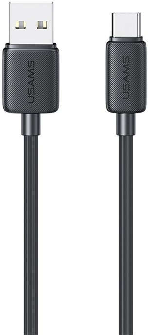Кабель Usams US-SJ688 Type-C 3A Striped Data Cable-KY Series 1m Черный SJ688USB01