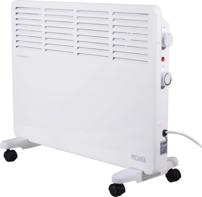 Конвектор Ресанта ОК-1500,  1500Вт,  с терморегулятором, белый [67/4/23]