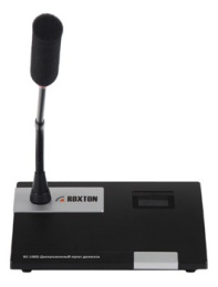 Пульт делегата для конференц-системы Roxton RC-100DB LCD дисплей 1.4", индикаторное кольцо, черный