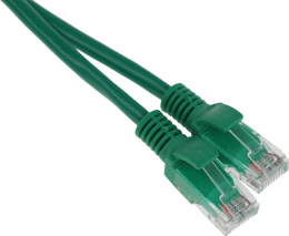Кабель Cablexpert Патч-корд UTP PP12-0.5M/G кат.5e, 0.5м, литой, многожильный зелёный
