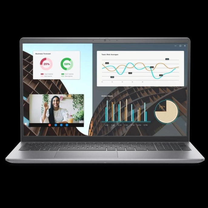 Ноутбук Dell Vostro 3530 [3530-3650] (КЛАВ.РУС.ГРАВ.) Black 15.6" {FHD i3-1305U/8Gb/512Gb SSD/RJ-45/Linux} (IDH5A9101UU/IDH5A9101LW/IDH5A91021Z)