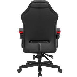 Defender Игровое кресло Master Черный/Красный,полиуретан,50мм (64359)