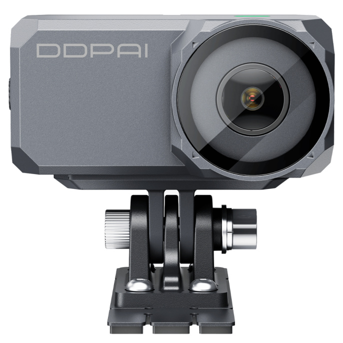Автомобильный видеорегистратор DDPai Ranger M1 (разрешение видео: 3K: 2880 x 1620, 30 кадров в секунду, обьектив: F1.55, поле зрения 145°, аккумулятор 80 мАч, цвет: черный, класс влаго-/пылезащиты: IP67, поддержка карт MicroSD объемом до 256 ГБ)