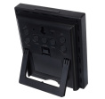 Метеостанция Bresser Temeo Hygro Quadro Prestige с тремя датчиками, серая 78586