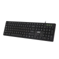 Клавиатура Acer OKW122, проводная, USB, мембранная, черный [zl.kbdee.00c]
