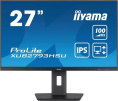 27" Монитор Iiyama ProLite XUB2793HSU-B7, 1920x1080, IPS, 100Гц, 1хHDMI, 1хDP, черный