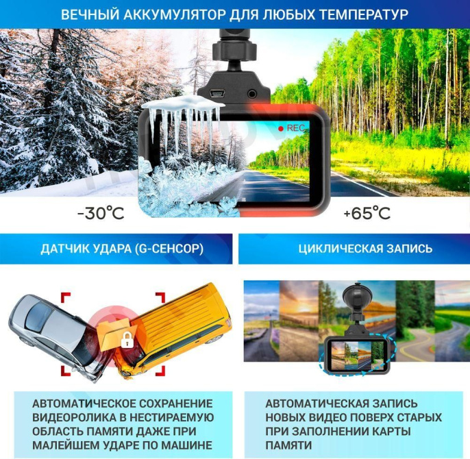 Видеорегистратор с радар-детектором TrendVision Hybrid Signature Real 4K Max, GPS, ГЛОНАСС