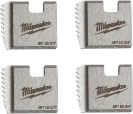 Плашка для резьбонарезного инструмента Milwaukee FPTD 3/4" NPT HS (48361108) (резьба: 3/4", сталь: быстрорежущая (HSS), тип резьбы: дюймовая коническая NPT)
