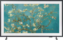 Телевизор QLED Samsung 32" QE32LS03CBUXRU The Frame черный/серый FULL HD 60Hz DVB-T2 DVB-C DVB-S2 USB WiFi Smart TV RUS