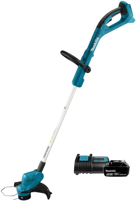 Триммер электрический Makita DUR193SF,  аккумуляторный,  18В,  3Ач,  с 1 АКБ, с ЗУ