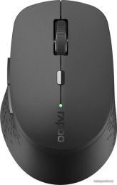 Мышь Rapoo M300 Silent Wireless (черный) полноразмерная мышь, сенсор оптический 1600 dpi, 6 кнопок, колесо с нажатием, цвет черный