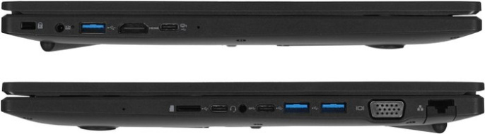 Ноутбук 15.6" IPS FHD RIKOR NINO 201.1 черный (AMD Ryzen 5 5500U/16Gb/256Gb SSD/VGA int/W11Pro/RJ45) (D6EC3CC9)