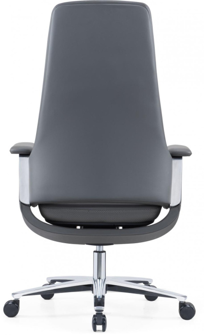 Кресло руководителя Cactus CS-LBK-KYOTO, кожа, до 120кг, черный