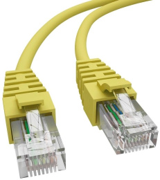 Патч-корд NTSS NTSS-PC-UTP-RJ45-5e-0.15-LSZH-YL UTP RJ-45 вил.-вилка RJ-45 кат.5E 0.15м желтый LSZH 14219440