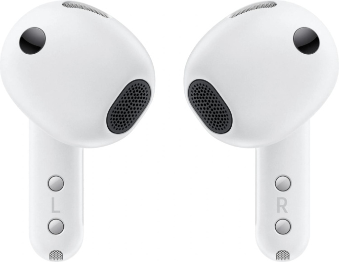 Гарнитура вкладыши Samsung Galaxy Buds 4 белый беспроводные bluetooth в ушной раковине (SM-R540NZWACIS)