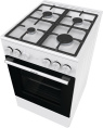 Плита Газовая Gorenje GG5A11WF белый без крышки реш.чугун