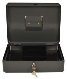 Ящик для денег Cactus CS-CB-004GY 90x300x240 ,  сталь,  серый