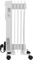 Масляный радиатор Ballu Comfort BOH/CM-05WDN, с терморегулятором, 1000Вт, 5 секций, 3 режима, белый