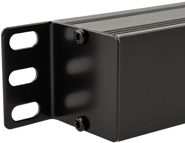 Блок распределения питания REXANT 04-0305-1,  горизонт.размещ.,  SchukoХ9,  Тип вход. тока 10A,  2м