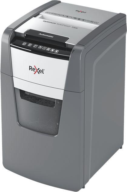 Уничтожитель бумаг Rexel Optimum AutoFeed 130X, с автоподачей, P-4, 4х28 мм, 130 лист. одновременно, 44л [2020130xeu]