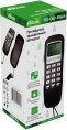 Телефон проводной Ritmix RT-010 черный (80002752)