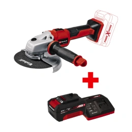 Шлифмашина угловая аккумуляторная Einhell PXC (TE-AG) AXXIO 18/150 Li BL + 1 акк.4 Ач + ЗУ 3 А 4431144SET