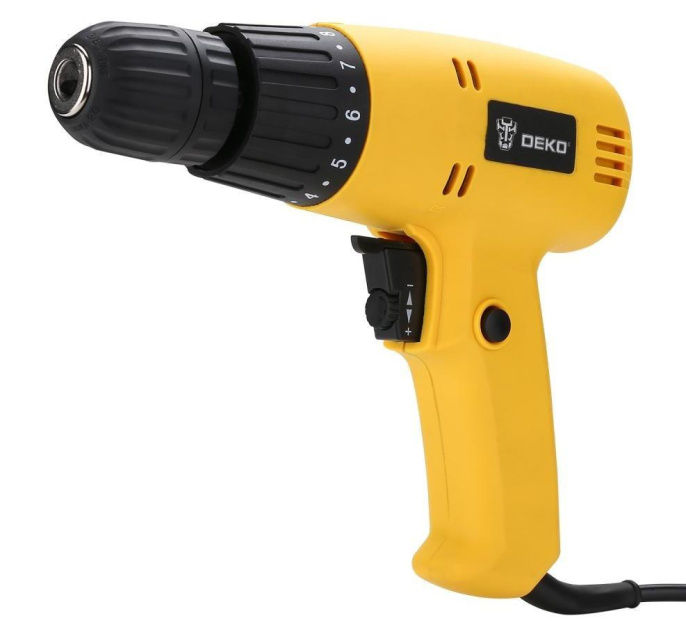 Дрель Deko DKSD400W 400Вт патрон:быстрозажимной реверс 063-4086