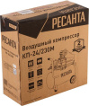 Компрессор поршневой Ресанта КП-24/230М масляный 230л/мин 24л 1600Вт красный/черный (74/7/1)
