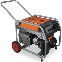 Бензиновый генератор TOR KM13000H 9,0 кВт 220В 26 л с электростартером и колесами 1024230