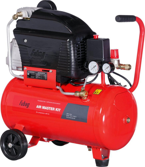 Компрессор поршневой FUBAG Air Master Kit 6 масляный [61431380]