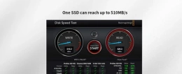 Внешний корпус для жёстких дисков TerraMaster D6-320 DAS tower/JBOD,Single Disk/up to 6 SATA 3,5' or 2,5' /1xUSB3.2 Type-C gen2/1xPS/1YW