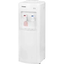 Кулер для воды SONNEN Fse-02w, напольный, нагрев/охлаждение электронное, 2 крана, белый 456172