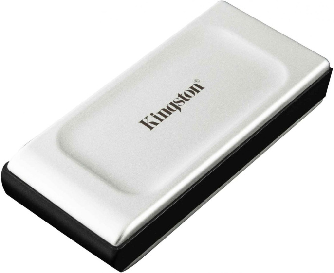 2ТБ Внешний диск SSD Kingston XS2000, USB 3.2, запись - 2000МБ/с, чтение - 2000МБ/с, серый [sxs2000/2000g]