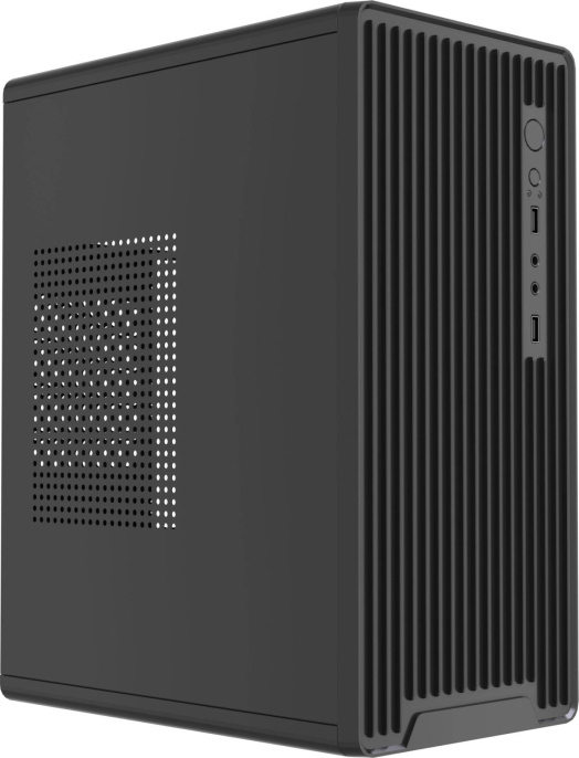 Корпус mATX Accord ACC-M258-02B, Mini-Tower, без БП, черный [acc m25802-b]