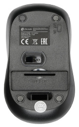 OKLICK Мышь Оклик 675MW черный/оранжевый оптическая 1200dpi беспров. USB для ноутбука 3but 1025920