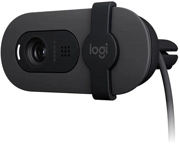 Web-камера Logitech HD Webcam Brio 100,  черный [960-001587]